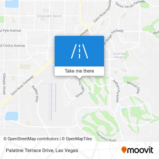 Palatine Terrace Drive map