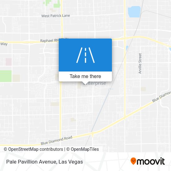 Pale Pavillion Avenue map