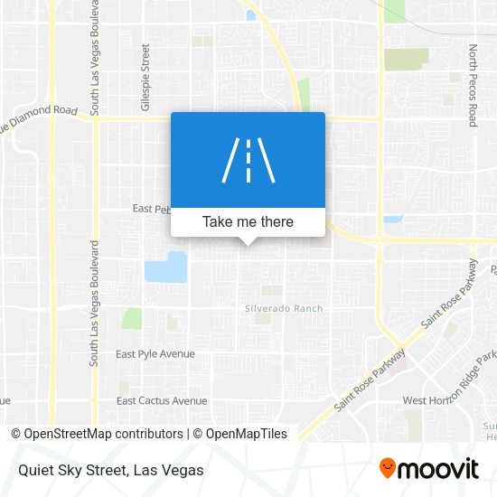 Quiet Sky Street map