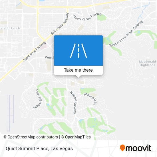Quiet Summit Place map