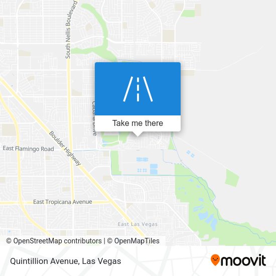 Mapa de Quintillion Avenue