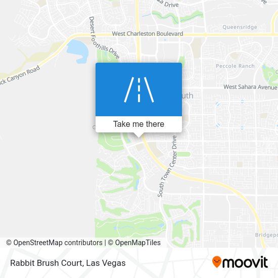 Rabbit Brush Court map