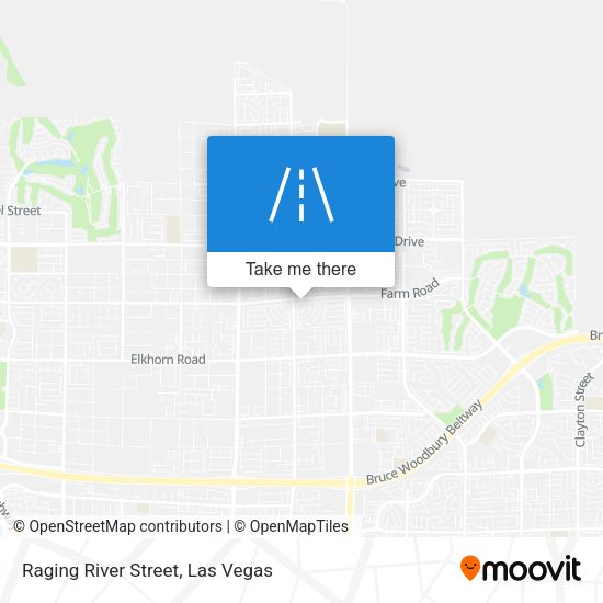 Raging River Street map