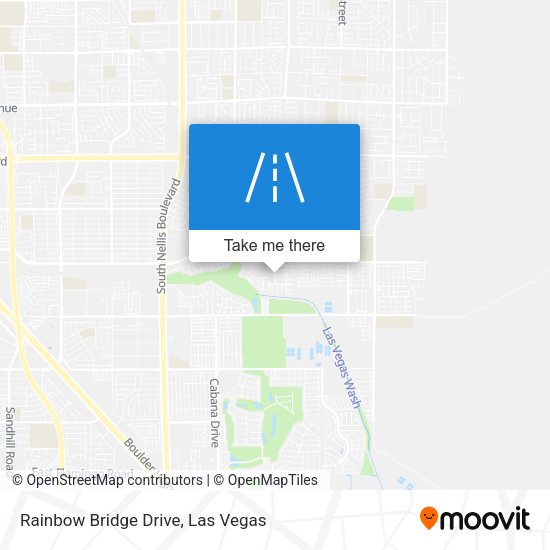 Rainbow Bridge Drive map