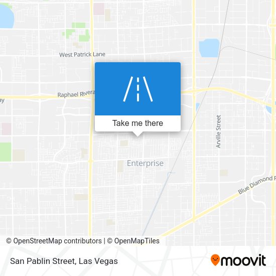 Mapa de San Pablin Street