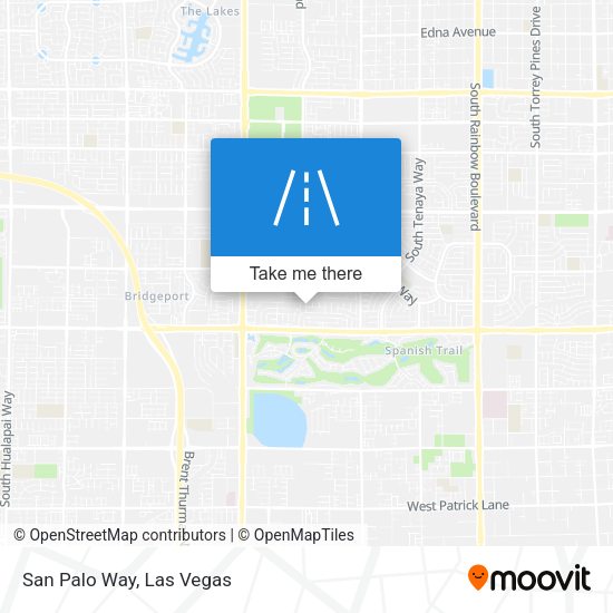 Mapa de San Palo Way