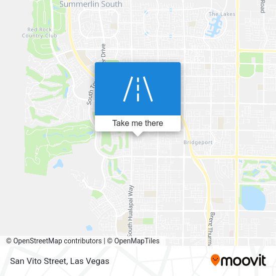 Mapa de San Vito Street