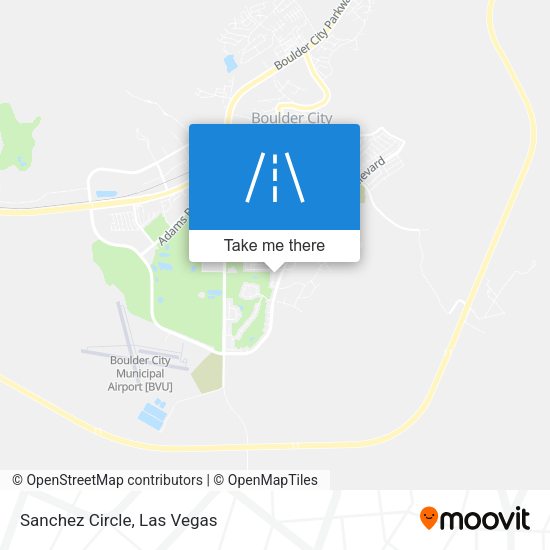 Mapa de Sanchez Circle
