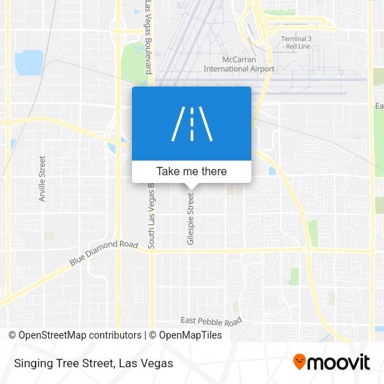 Singing Tree Street map