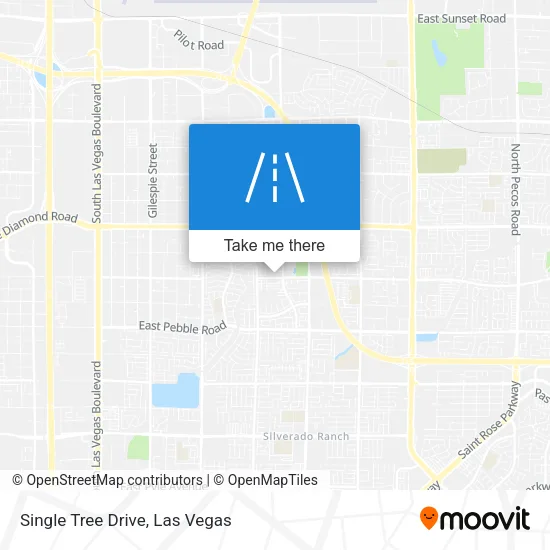 Single Tree Drive map