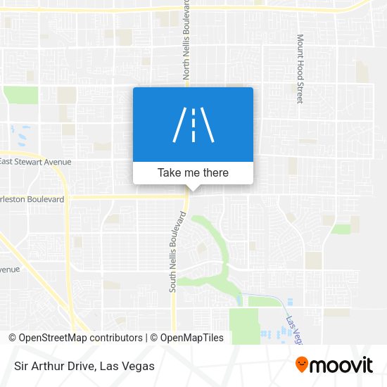 Mapa de Sir Arthur Drive