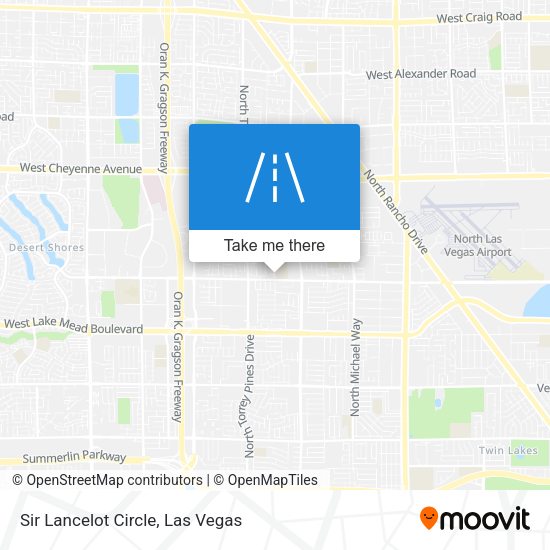Sir Lancelot Circle map