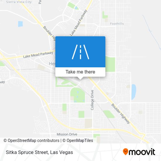 Sitka Spruce Street map
