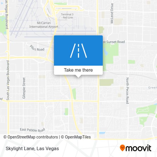 Mapa de Skylight Lane