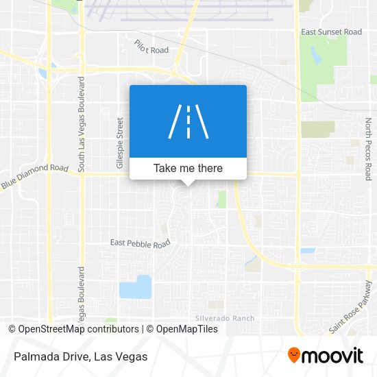 Mapa de Palmada Drive