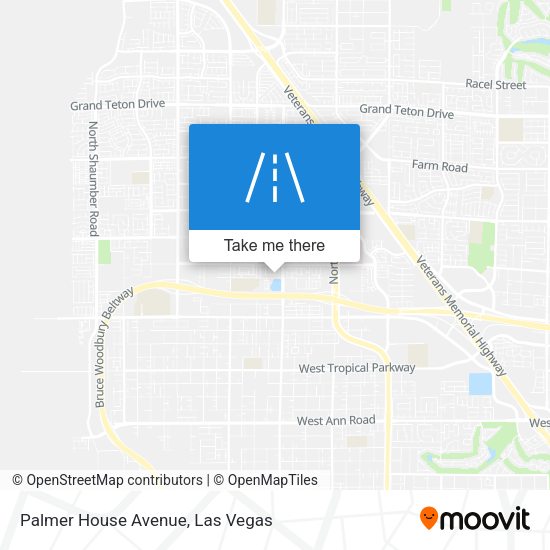 Palmer House Avenue map