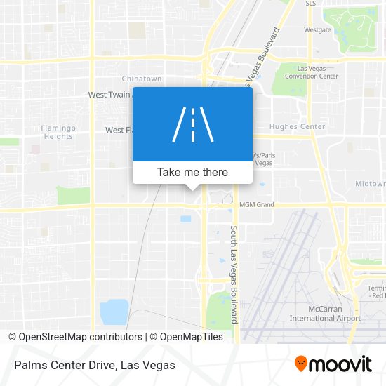 Mapa de Palms Center Drive