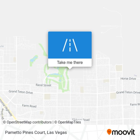 Pametto Pines Court map