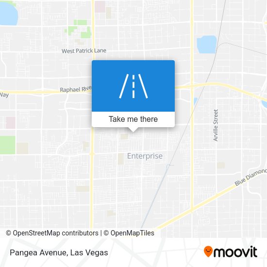 Mapa de Pangea Avenue