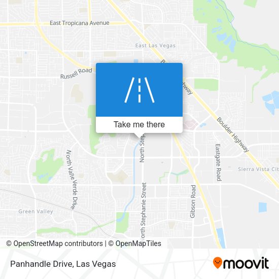 Panhandle Drive map