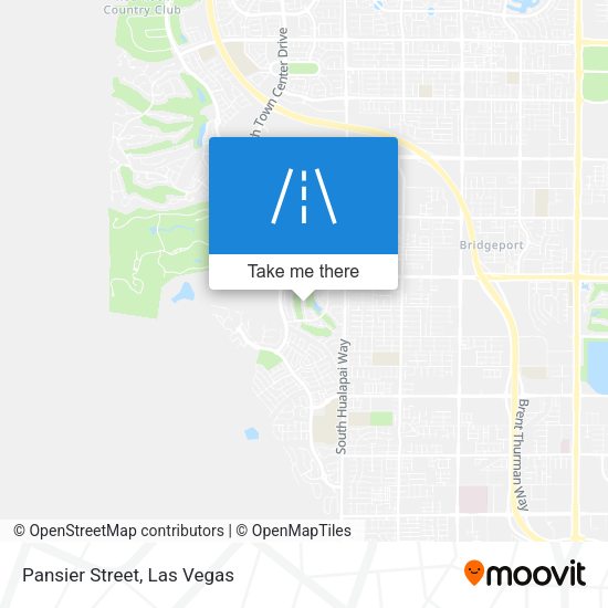 Mapa de Pansier Street