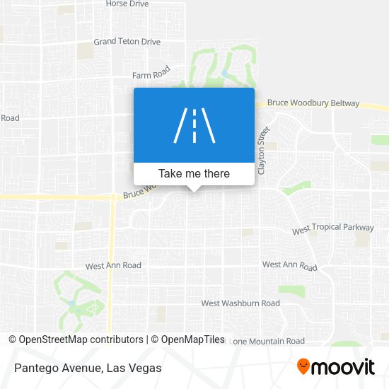 Mapa de Pantego Avenue