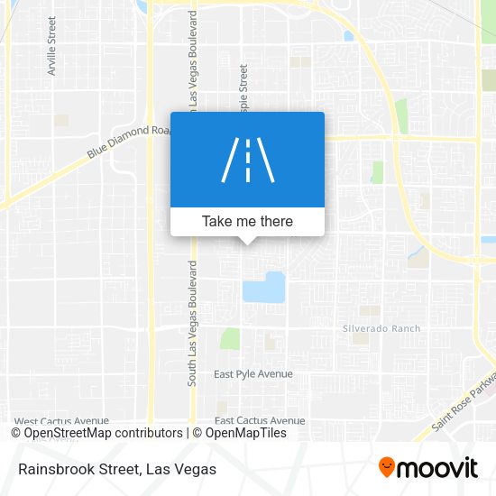 Mapa de Rainsbrook Street