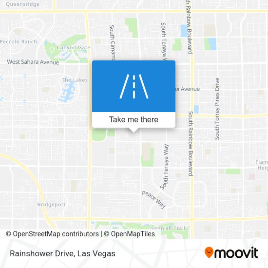 Rainshower Drive map