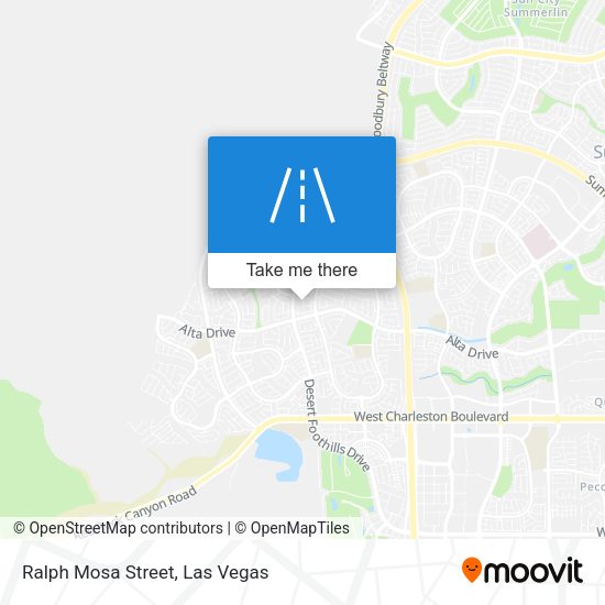 Ralph Mosa Street map