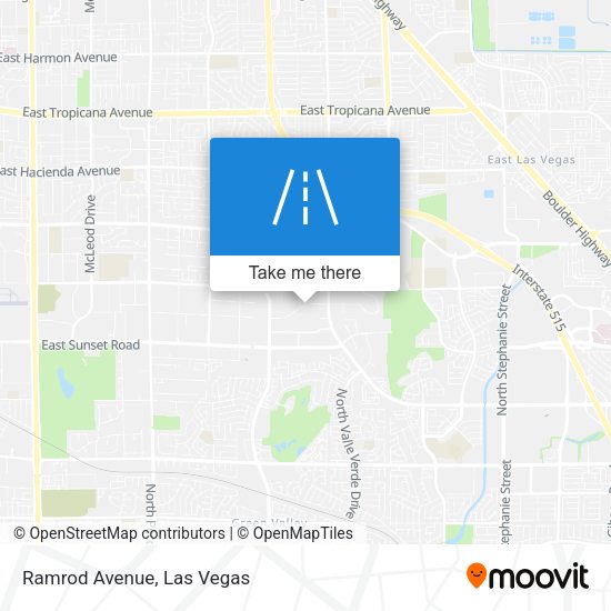 Mapa de Ramrod Avenue