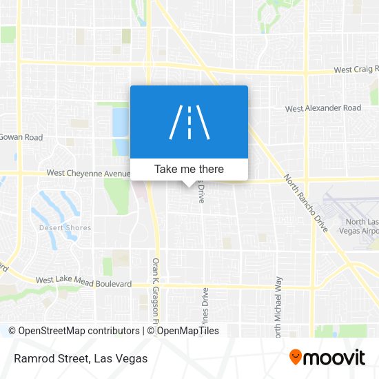 Mapa de Ramrod Street