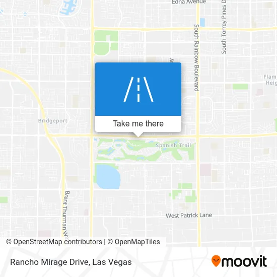 Rancho Mirage Drive map