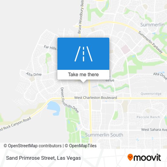 Sand Primrose Street map