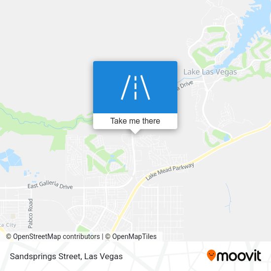 Mapa de Sandsprings Street