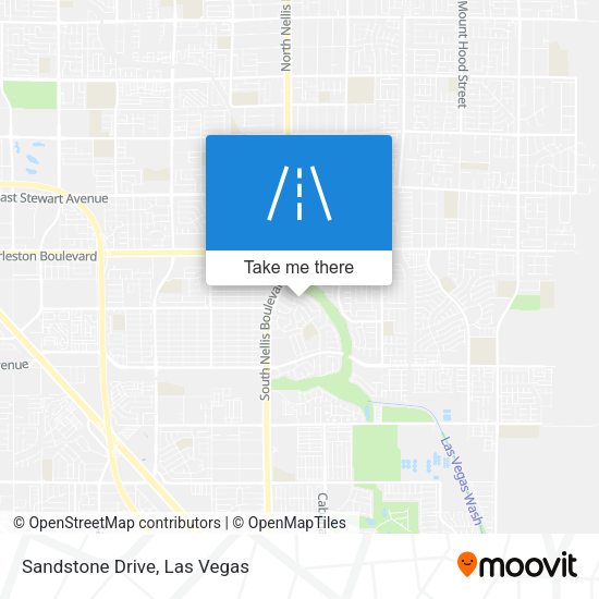 Sandstone Drive map