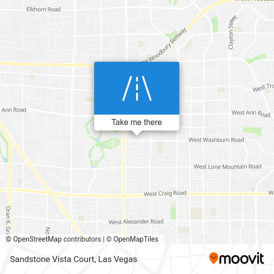 Sandstone Vista Court map
