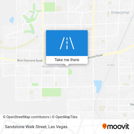 Sandstone Walk Street map