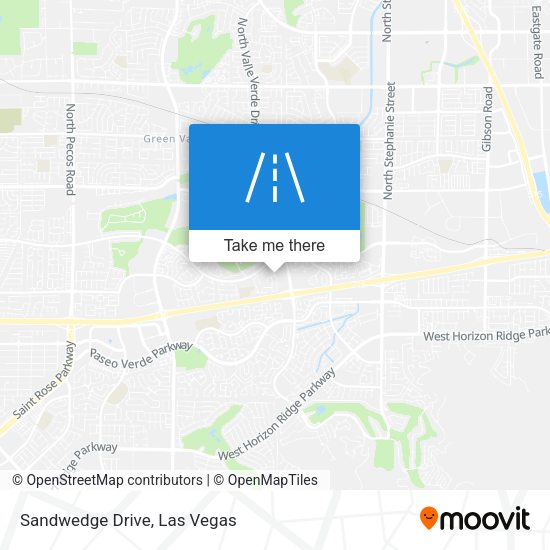 Mapa de Sandwedge Drive