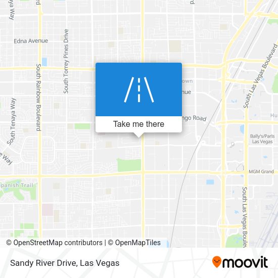 Sandy River Drive map