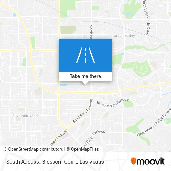 Mapa de South Augusta Blossom Court