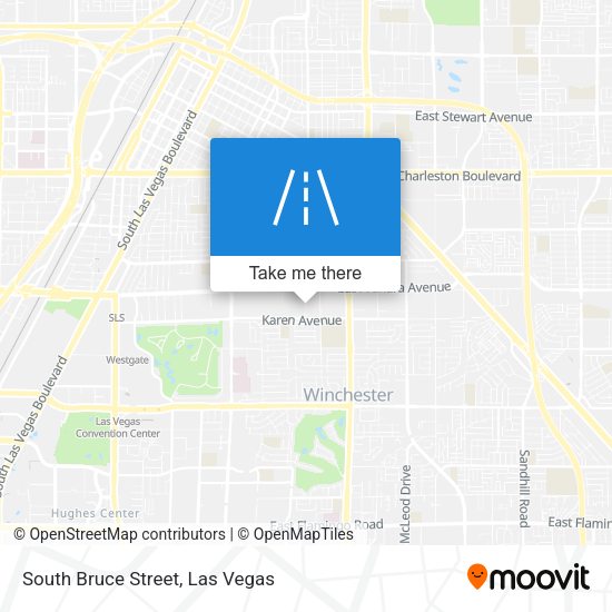 South Bruce Street map