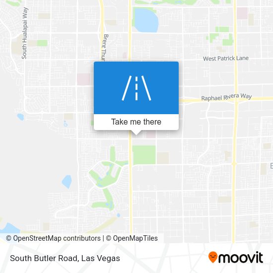 Mapa de South Butler Road