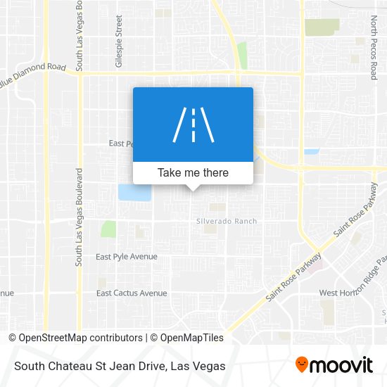 Mapa de South Chateau St Jean Drive