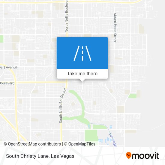 Mapa de South Christy Lane