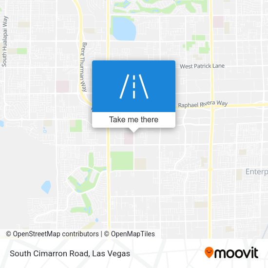 Mapa de South Cimarron Road