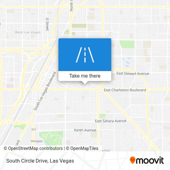 South Circle Drive map