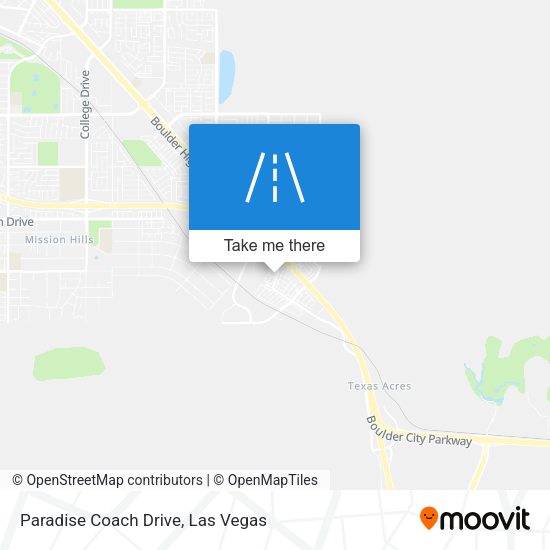 Paradise Coach Drive map
