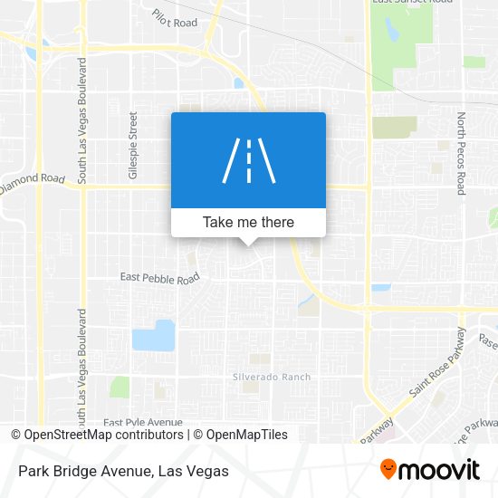 Mapa de Park Bridge Avenue