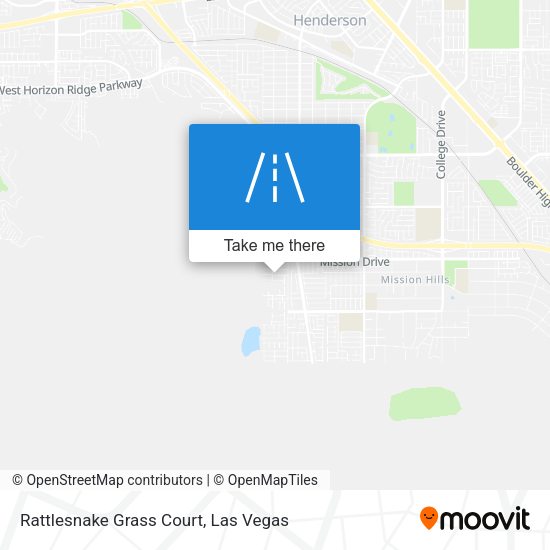 Rattlesnake Grass Court map