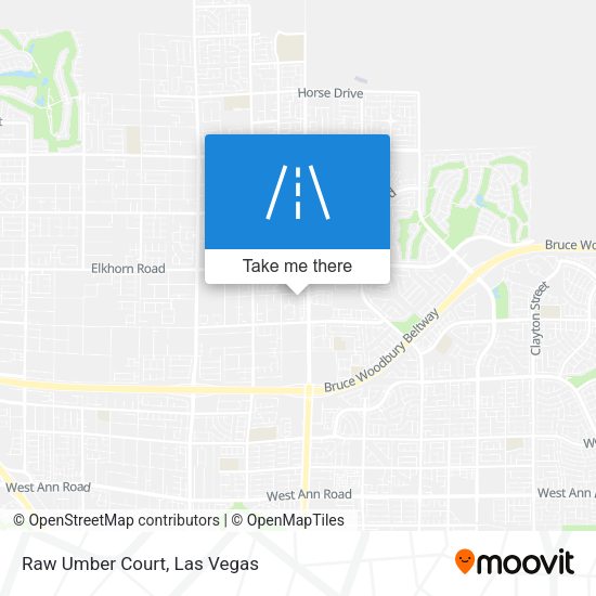 Mapa de Raw Umber Court